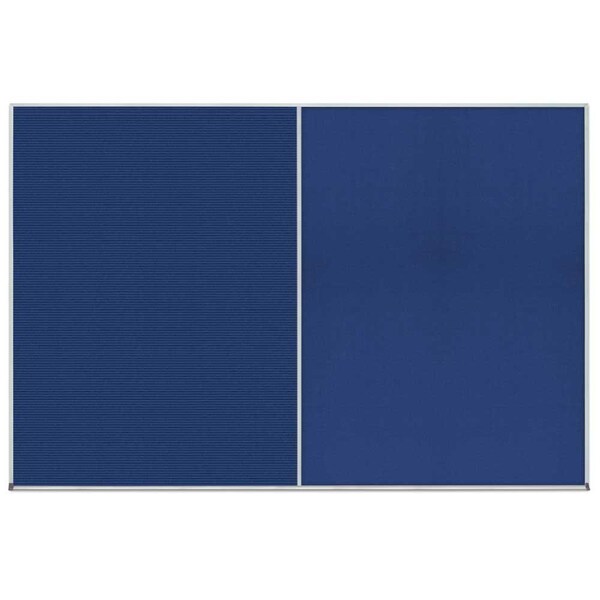 Enclosed Corkboard, 1 Door, 18"x24", 4" Fra, UV3407-BLACK-PEARL